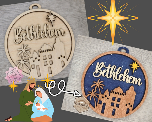 Bethlehem Ornament | #3886