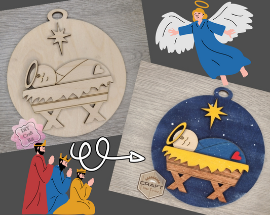 Baby Jesus Ornament | #3892