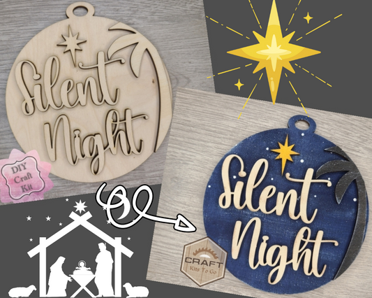 Silent Night Ornament | #3889