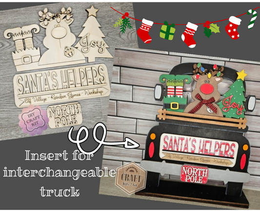 Interchangeable Truck *CHRISTMAS HELPERS INSERT* | #200001 -7