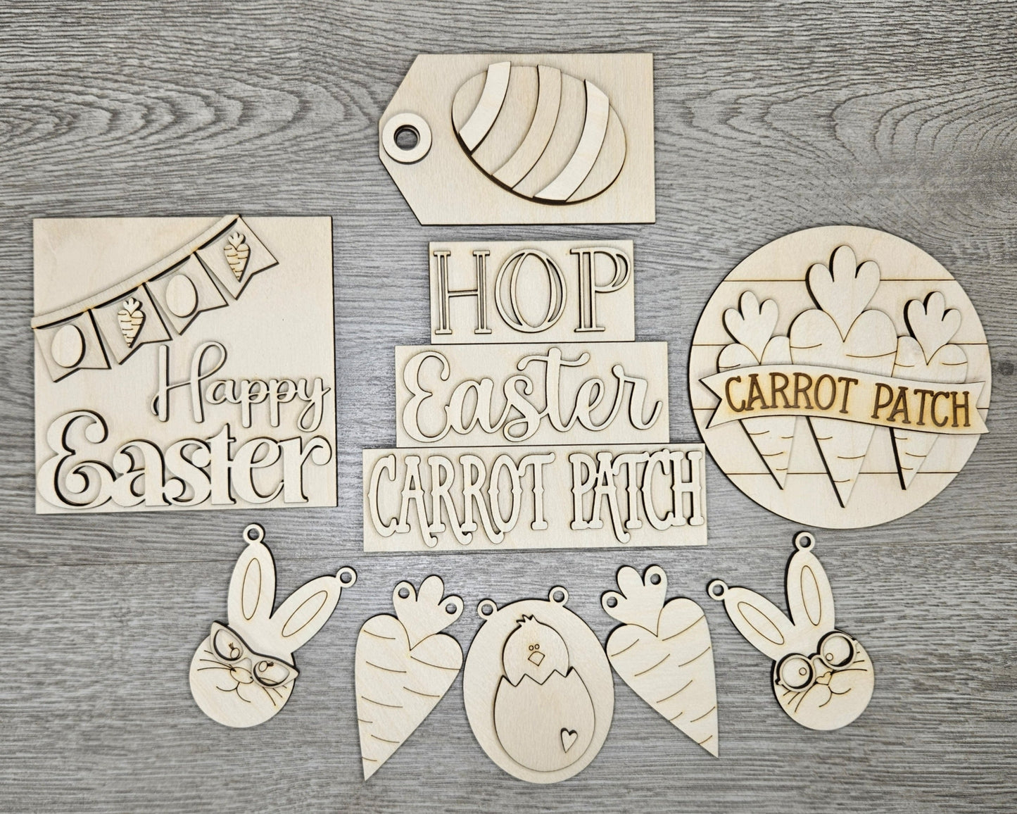 Easter Wood Block | #4091