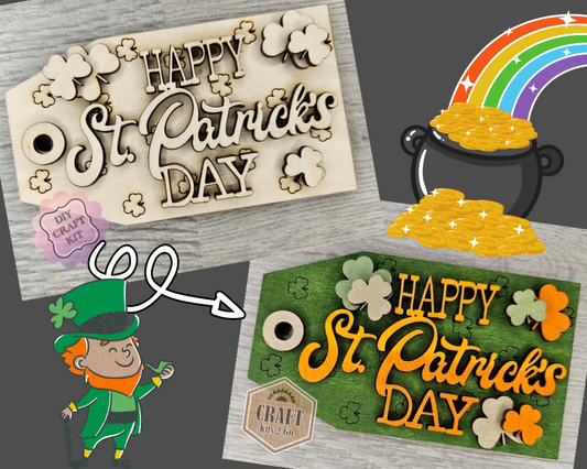 Happy St. Patrick's Day Tag | #3913