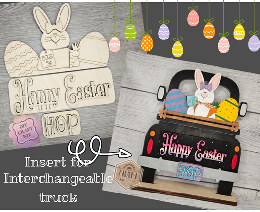 Interchangeable Truck | EASTER BUNNY INSERT | #200001 -08