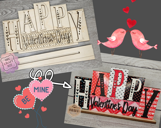 Happy Valentine's Day Word Stacker | #3963