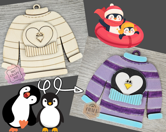 Penguin Ornament | #3813