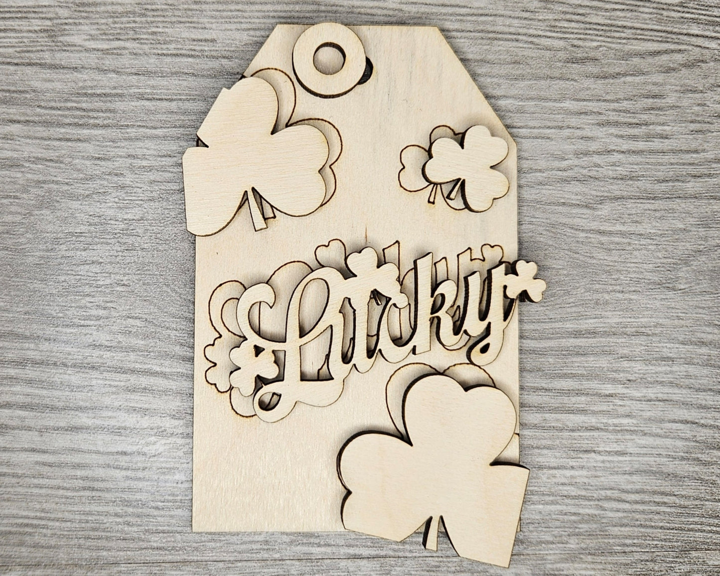 Lucky Shamrock Tag | #4017