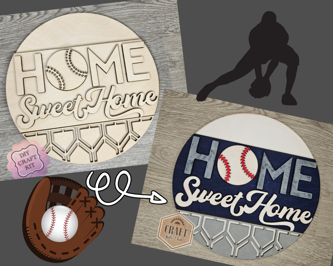 Baseball Welcome Sign | #4073