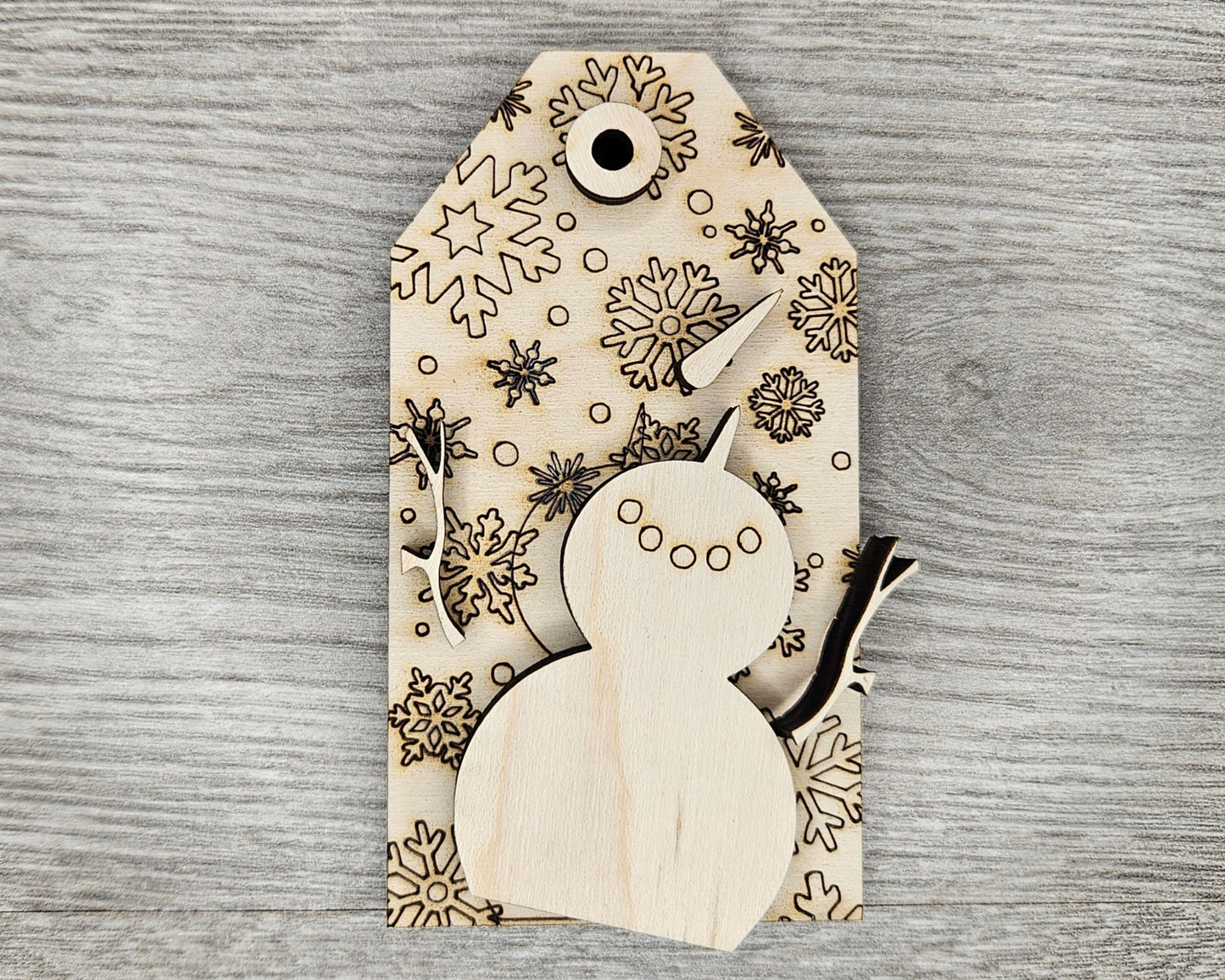 Snowman Tag | #4116