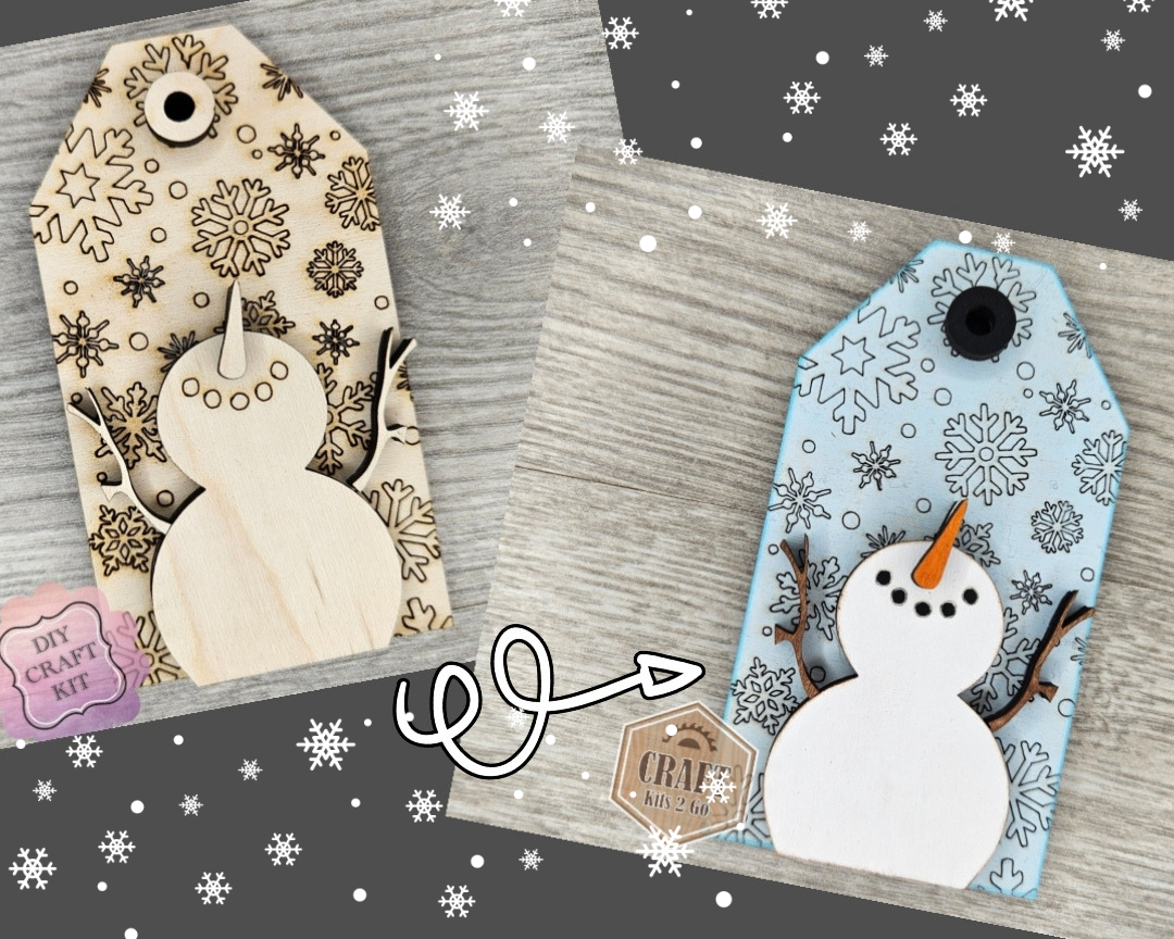 Snowman Tag | #4116