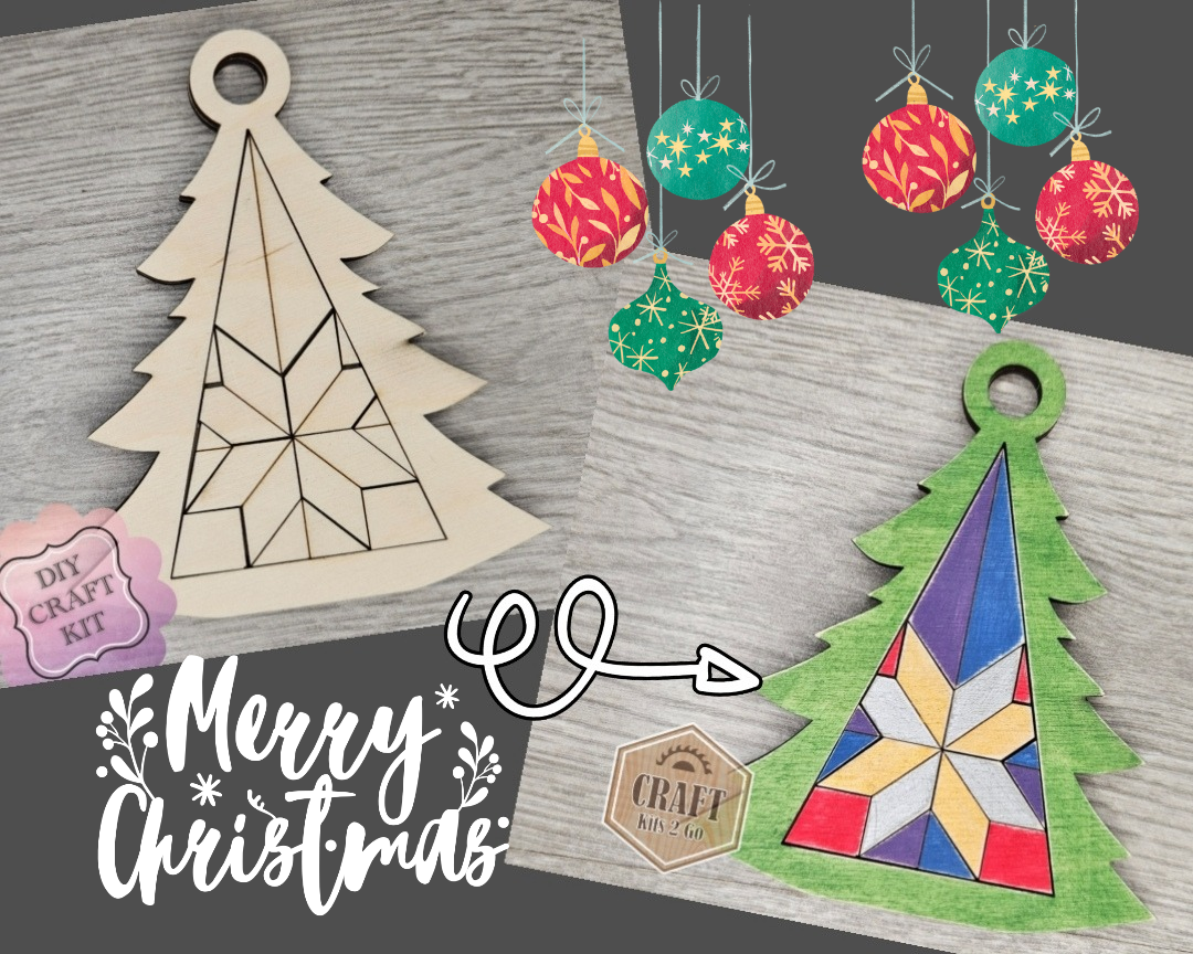 Christmas Tree Quilt Ornament | #4187