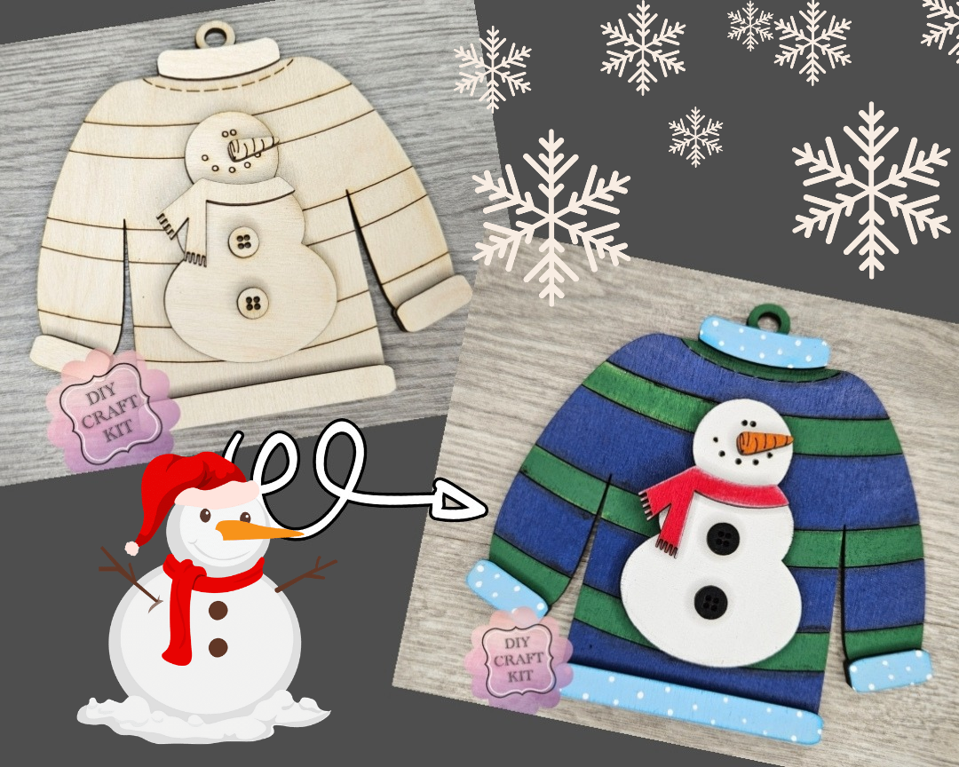 Ugly Sweater Ornament | #3814