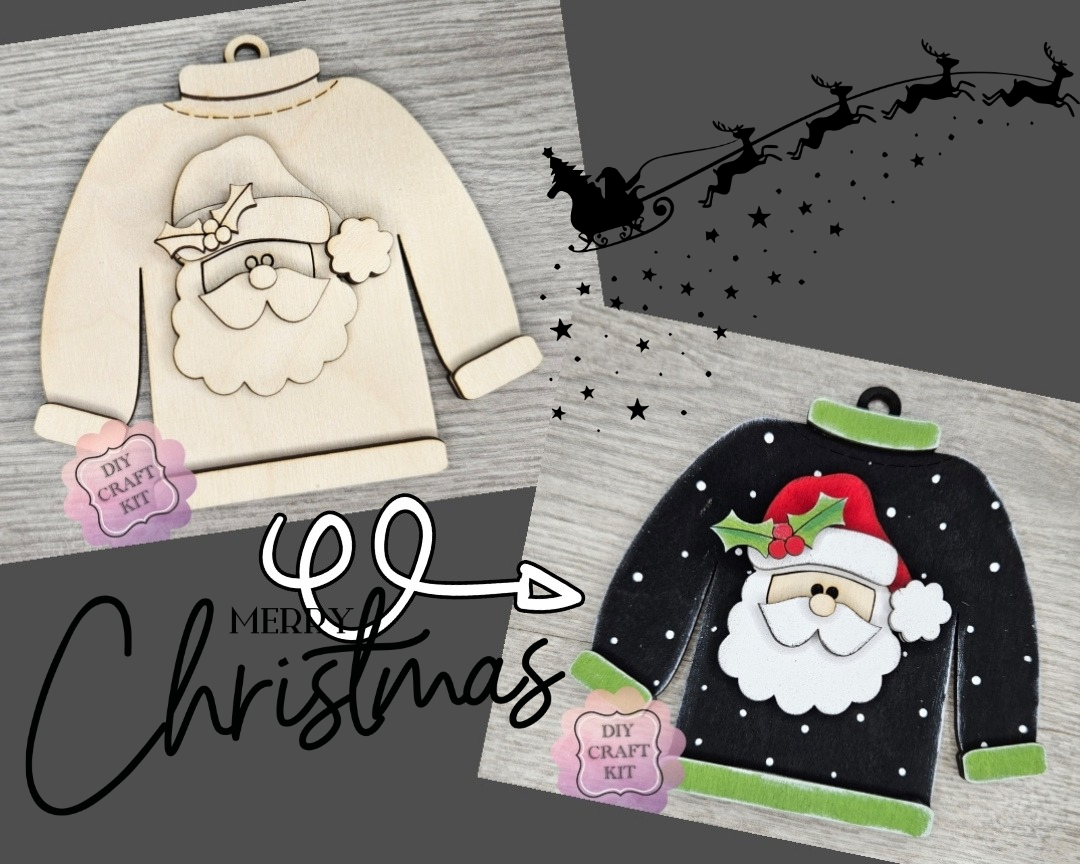 Ugly Sweater Ornament | #3815