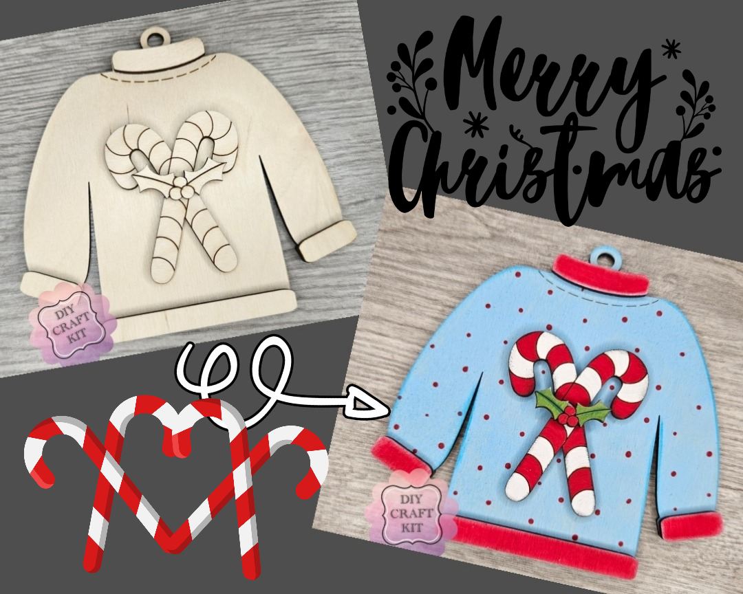 Ugly Sweater Ornament | #3809