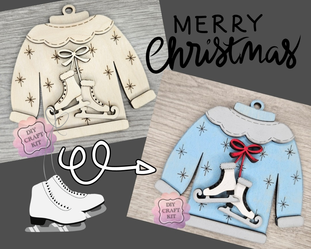 Ugly Sweater Ornament | #3812