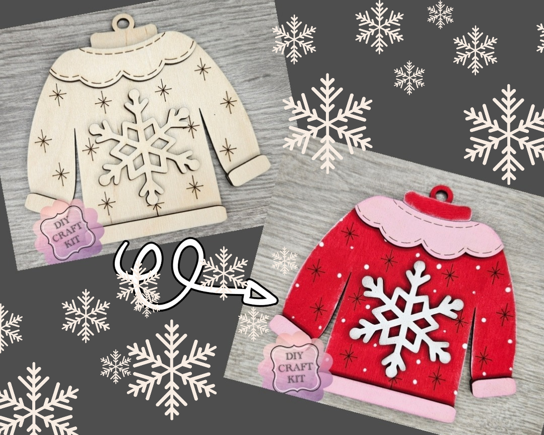 Ugly Sweater Ornament | #3811