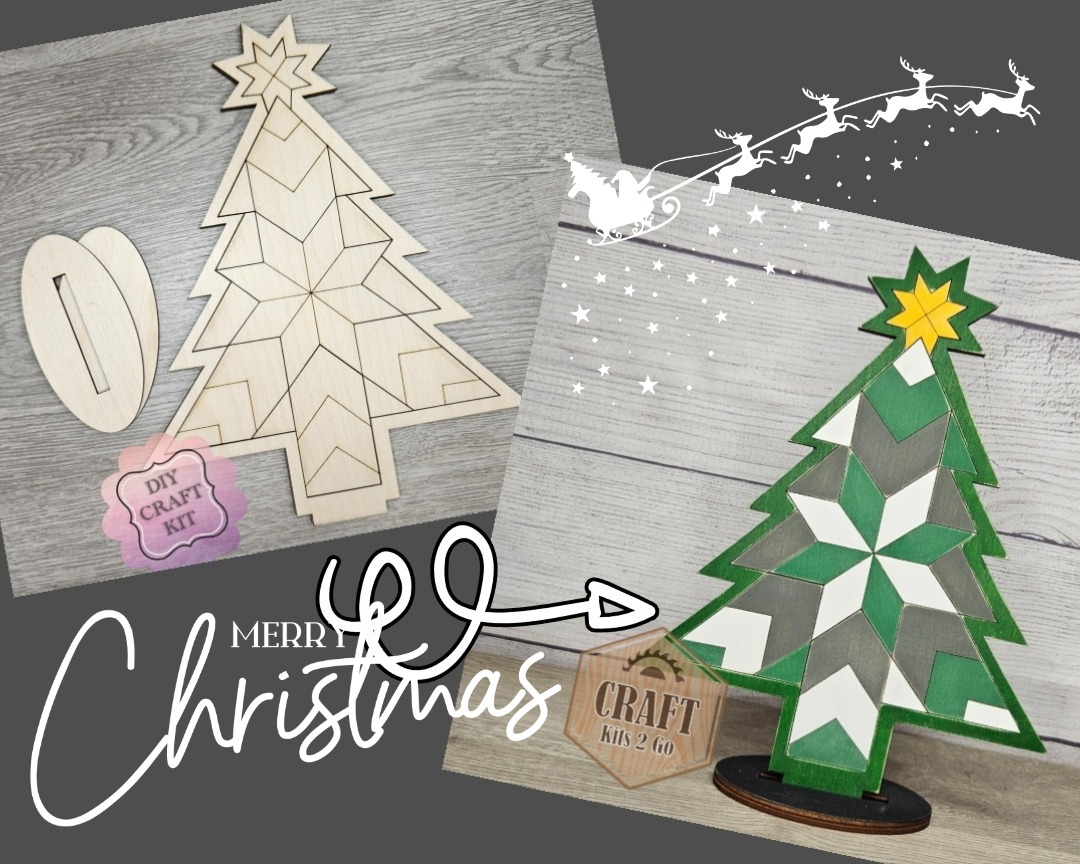 Christmas Tree Quilt Craft Kit | #3733