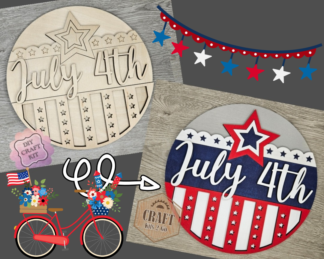 4th of July Sign | #4227