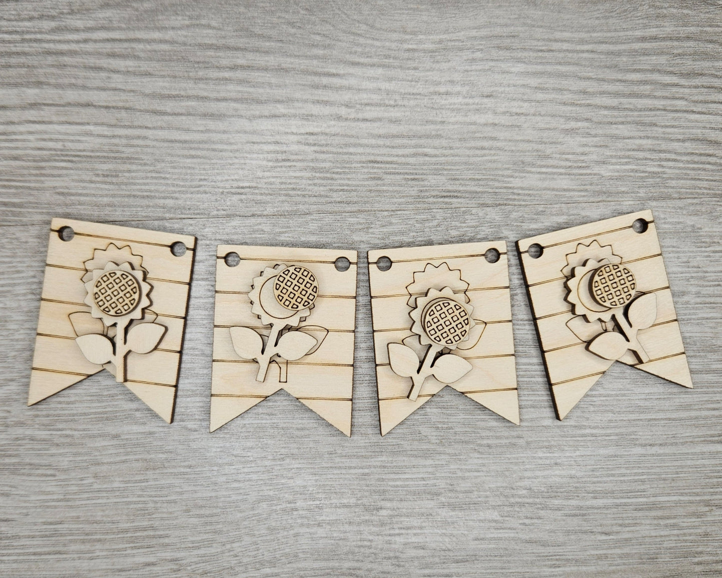 Sunflower Bunting | #4287
