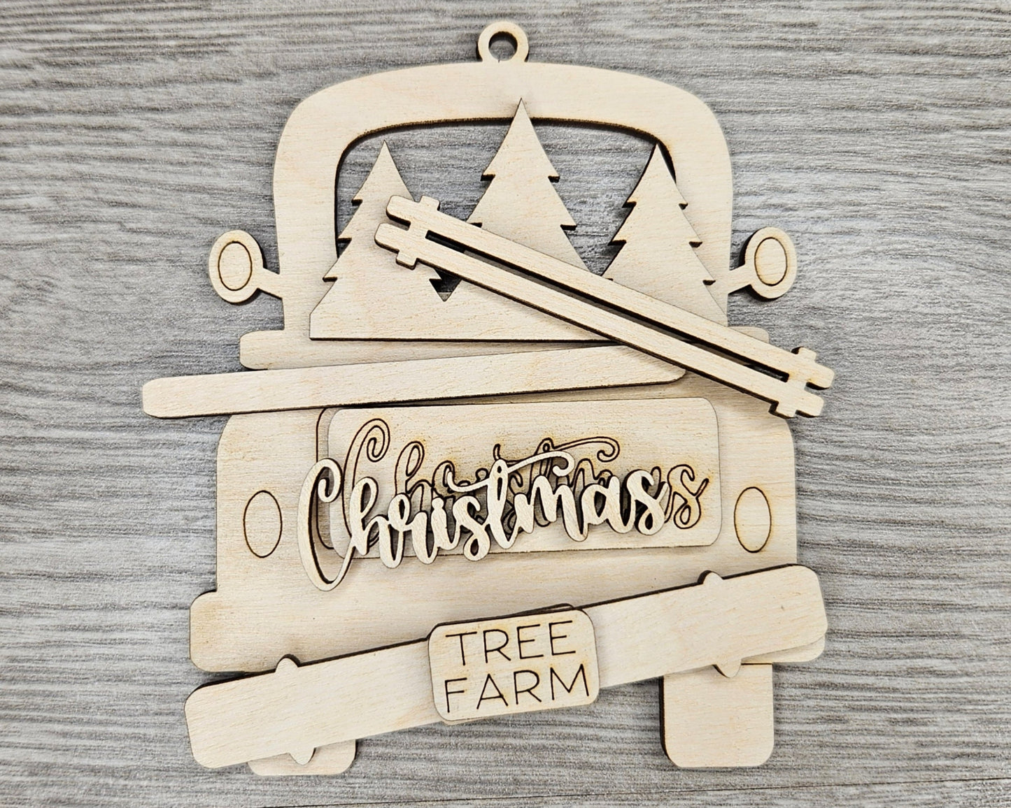 Christmas Truck Ornament | #4255
