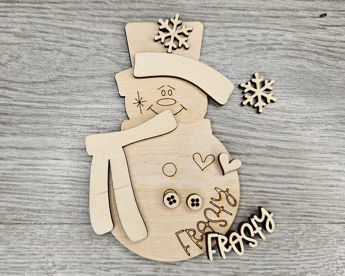 Frosty Snowman Ornament | #4322