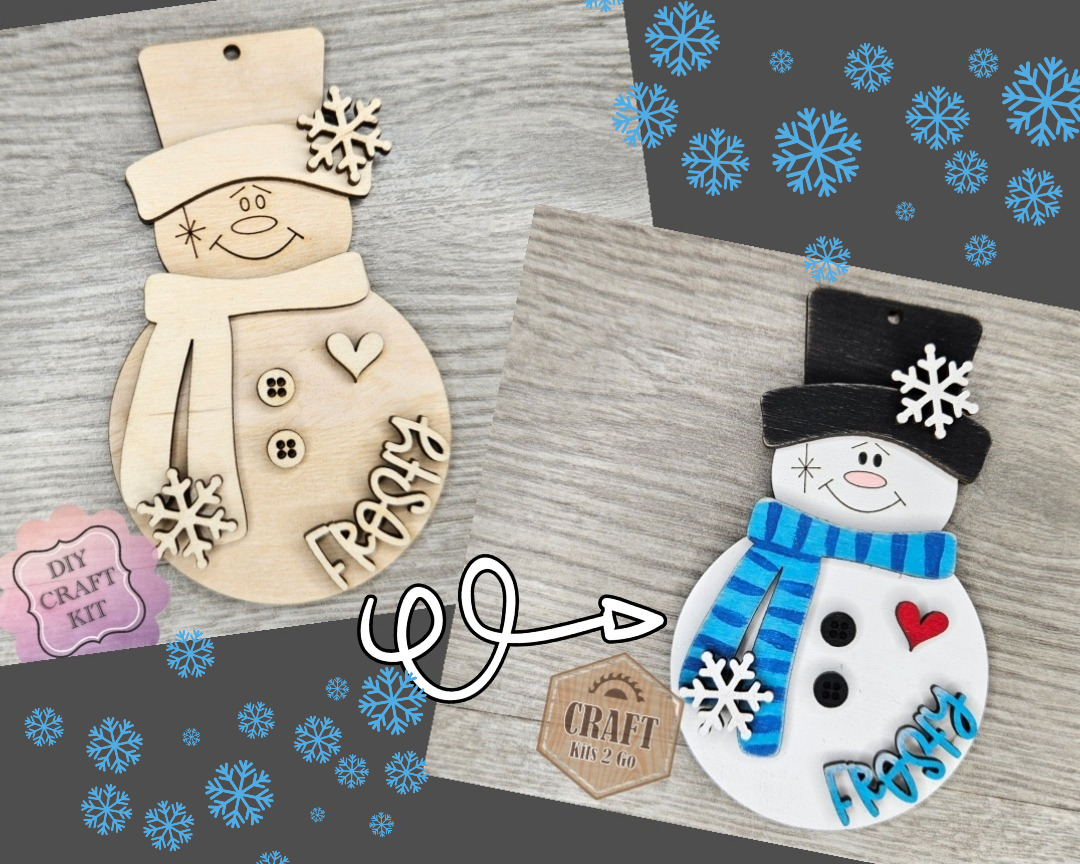 Frosty Snowman Ornament | #4322
