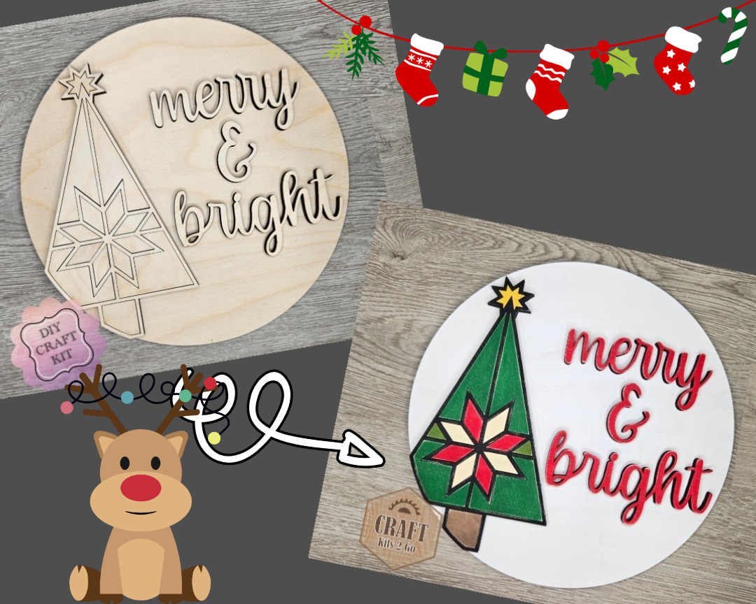 Merry & Bright Quilt Christmas | #4336