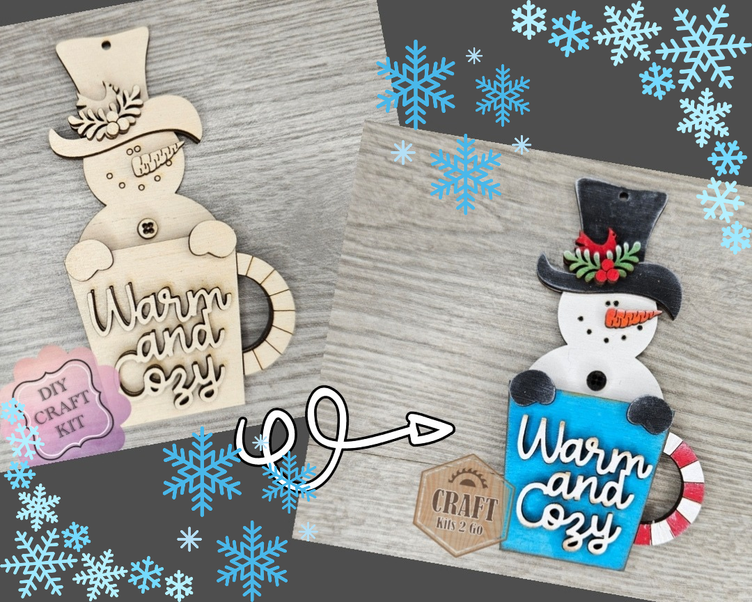 Snowman Ornament | #4323