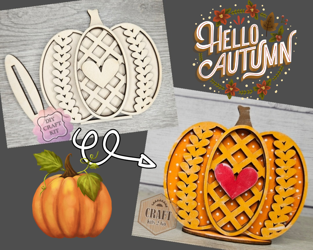 Sweater Pumpkin Shelf Sitter | #4418
