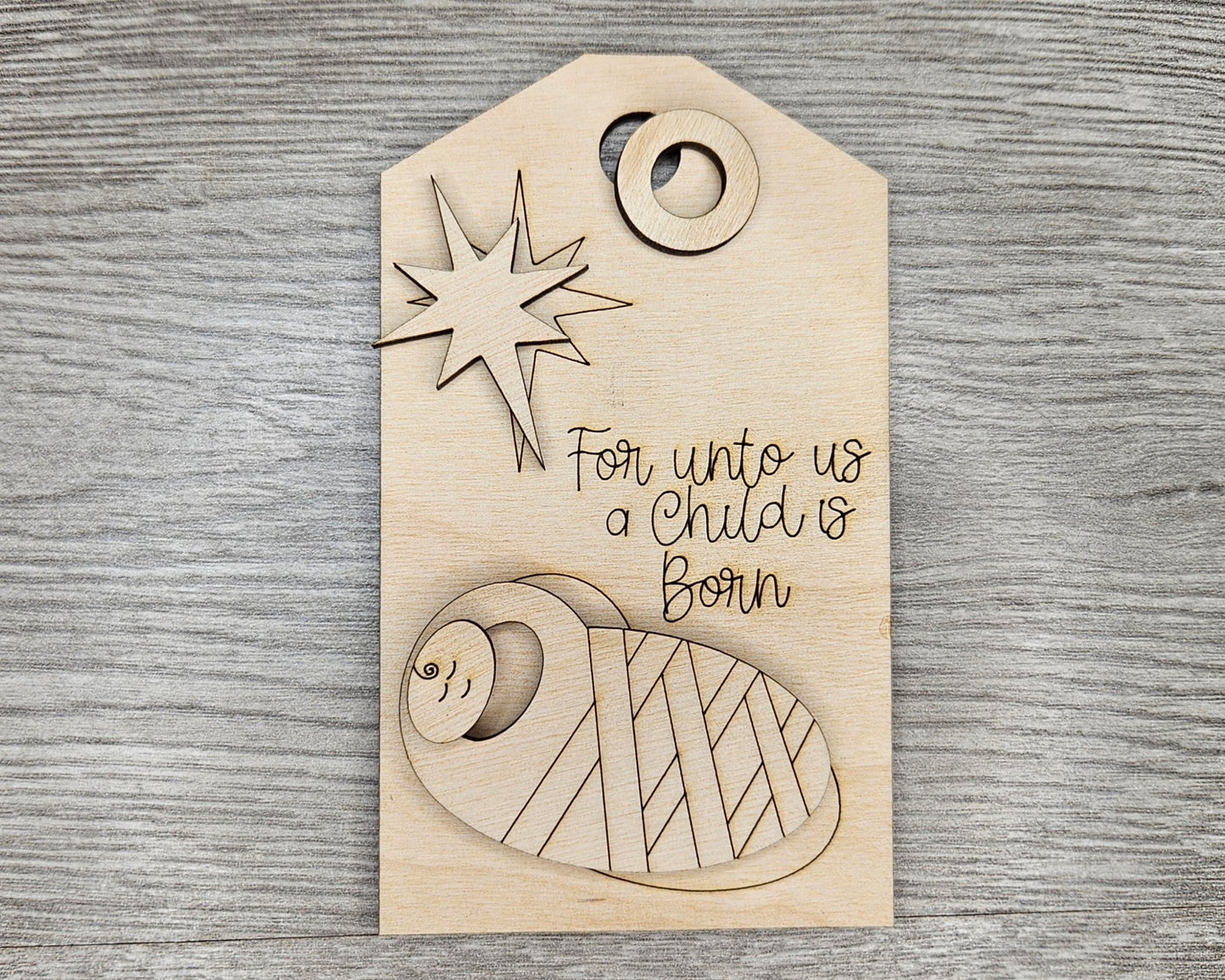 Baby Jesus Tag | #4436