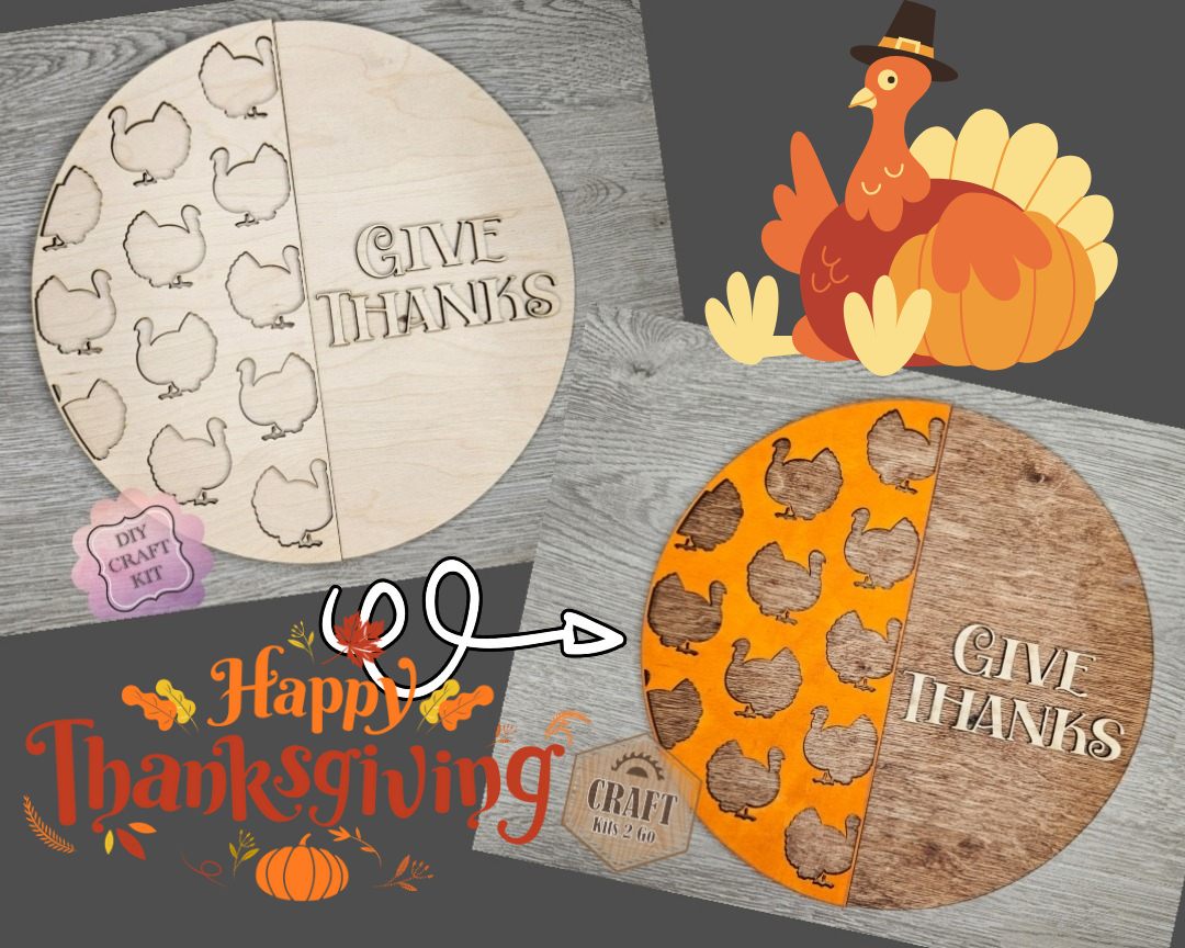 Give Thanks Sign | #4215