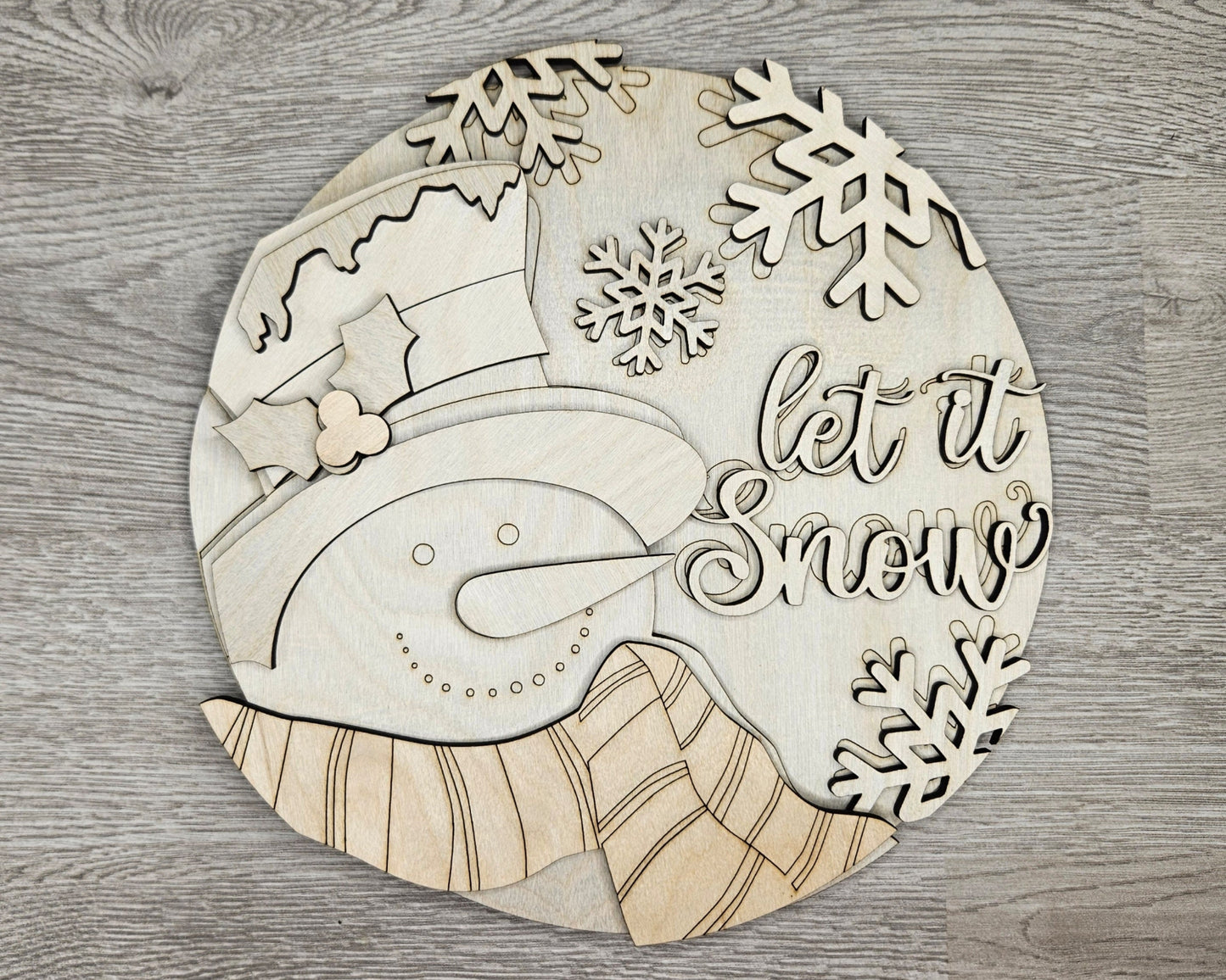 Snowman Sign | #4350