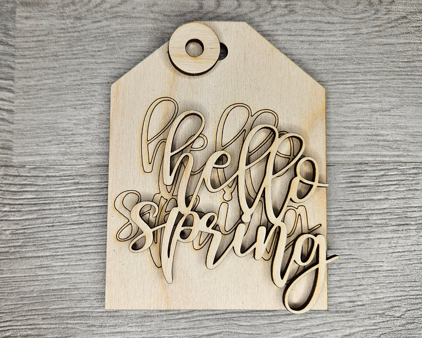 Hello Spring Tag | #2744