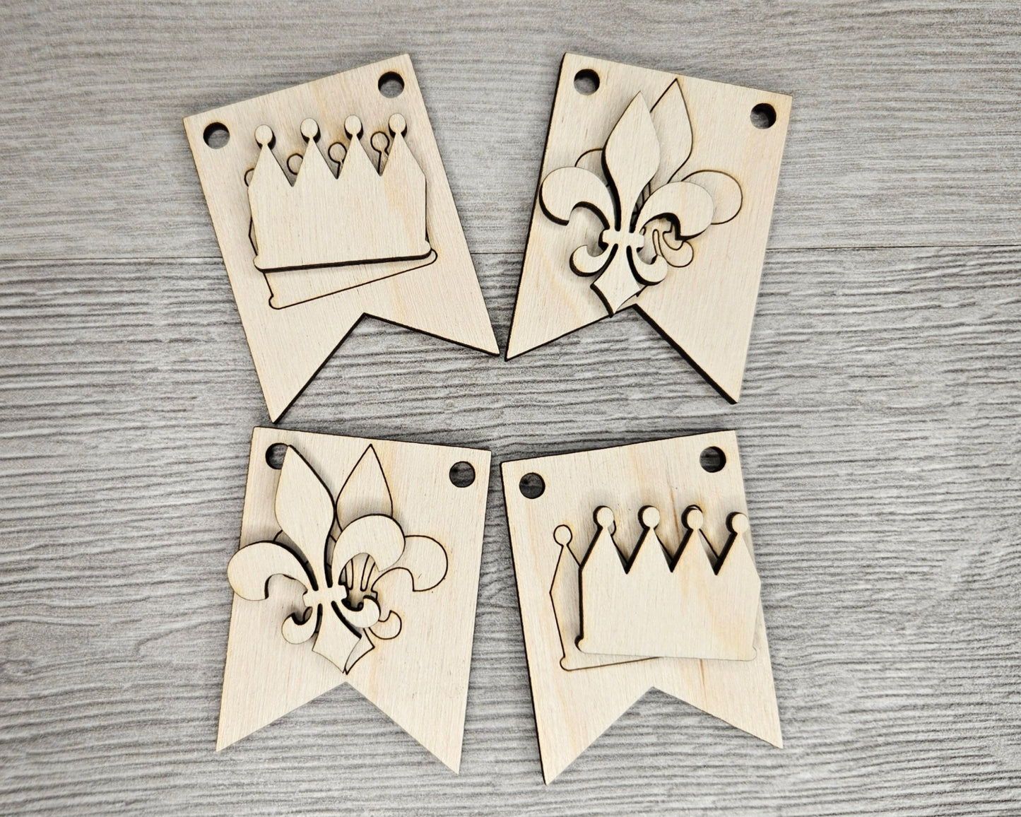 Mardi Gras Bunting | #4591
