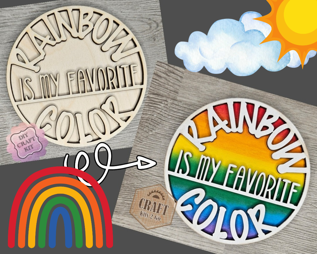 Rainbow Is my Favorite Color | #2597