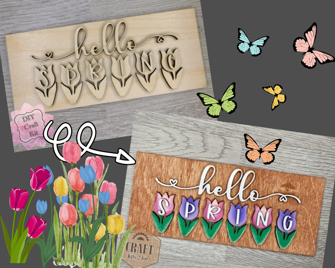 Hello Spring | Tulips | #2976