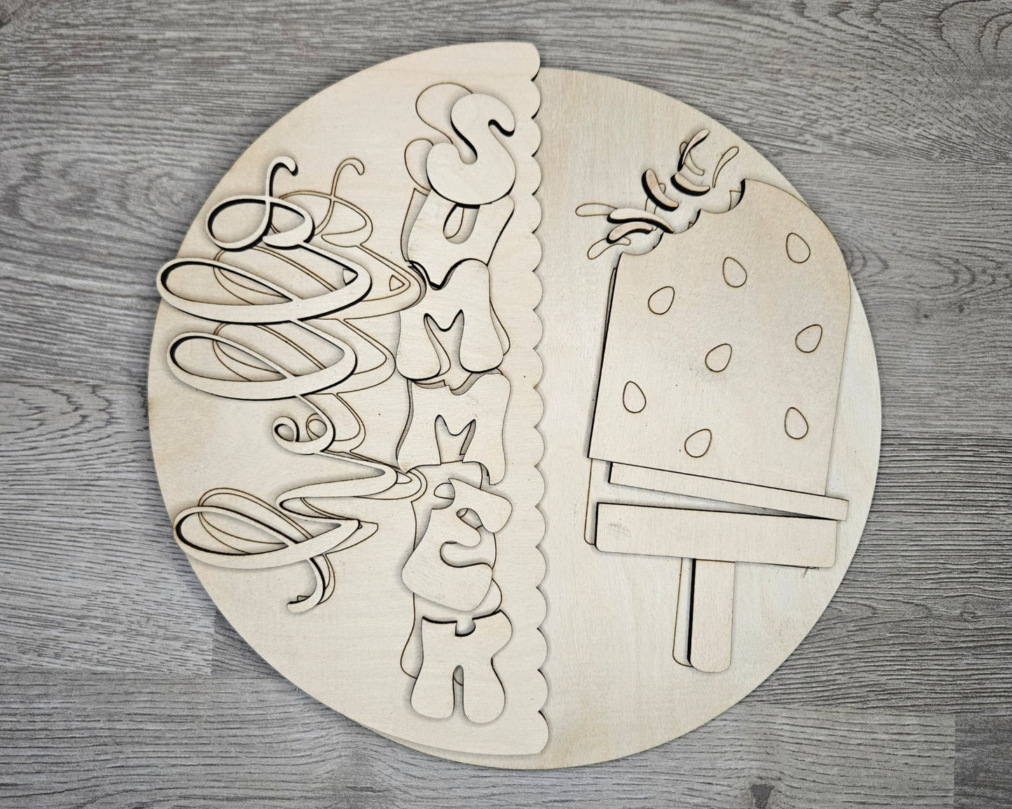 Hello Summer Watermelon Sign | #4354