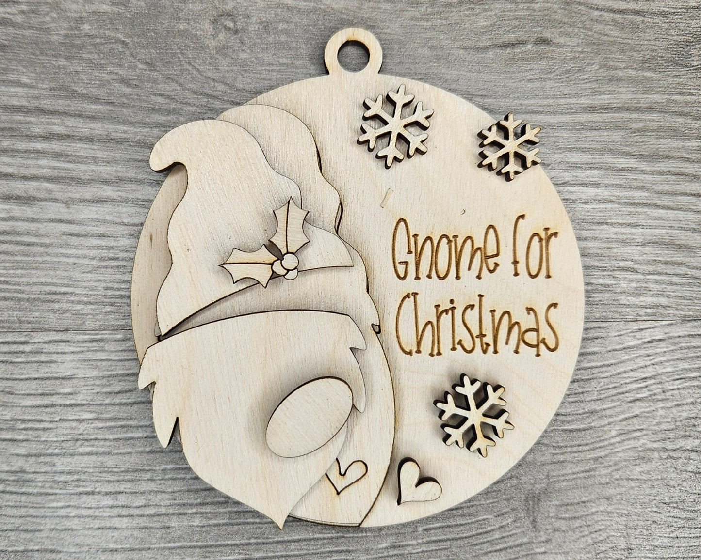 Gnome For Christmas Ornament | #4449