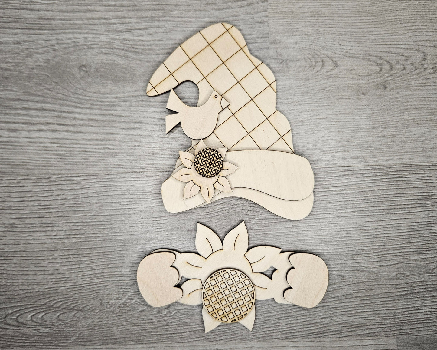 Interchangeable Gnome | BOY SUNFLOWER TOPPER | #200002-13
