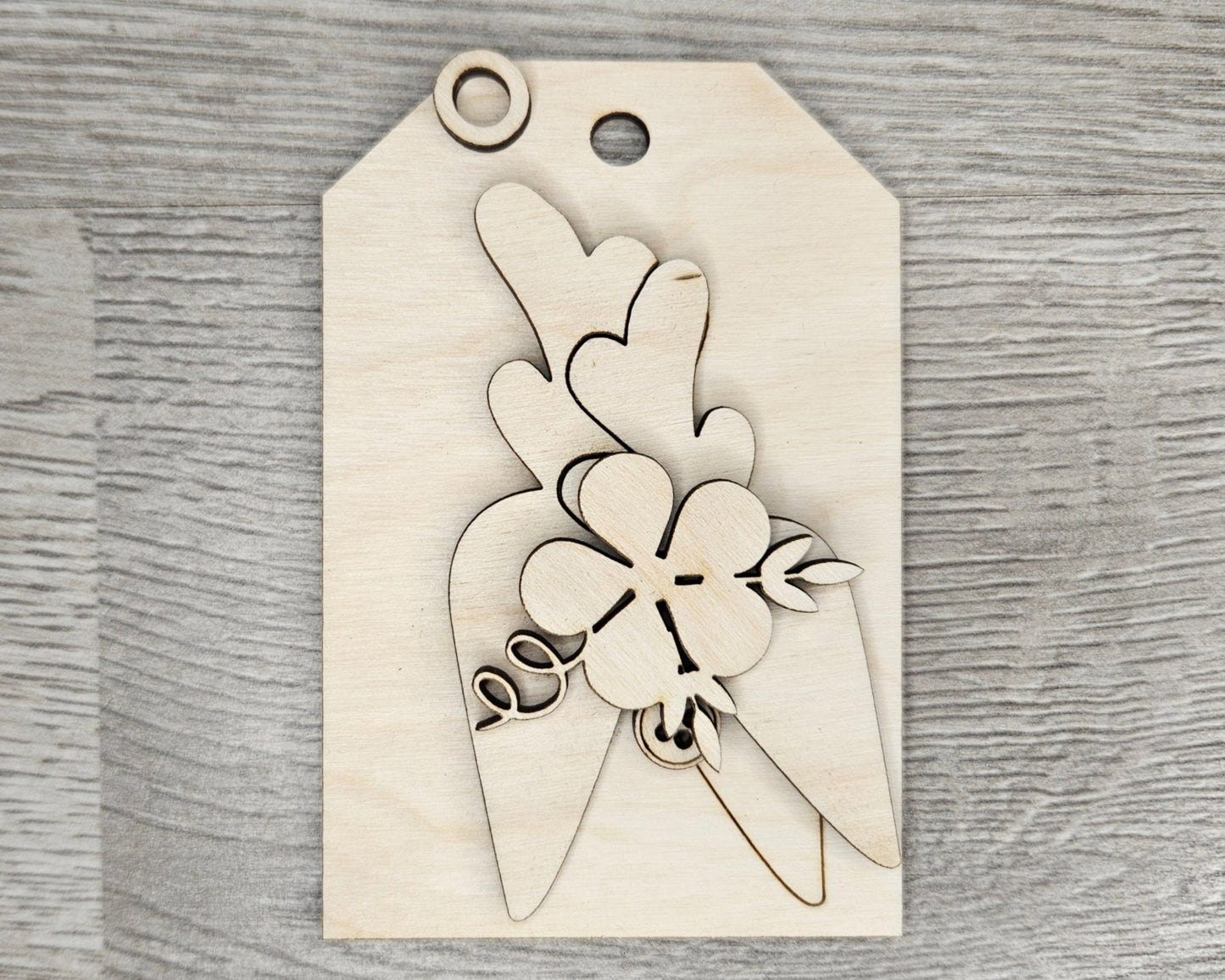 Easter Carrot Tag | #4635