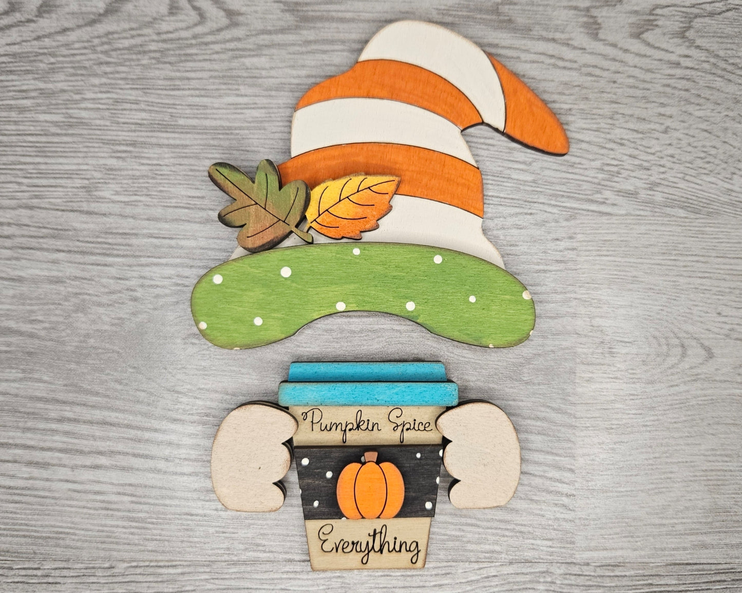 Interchangeable GIRL Gnome | FALL TOPPER | #200002-8