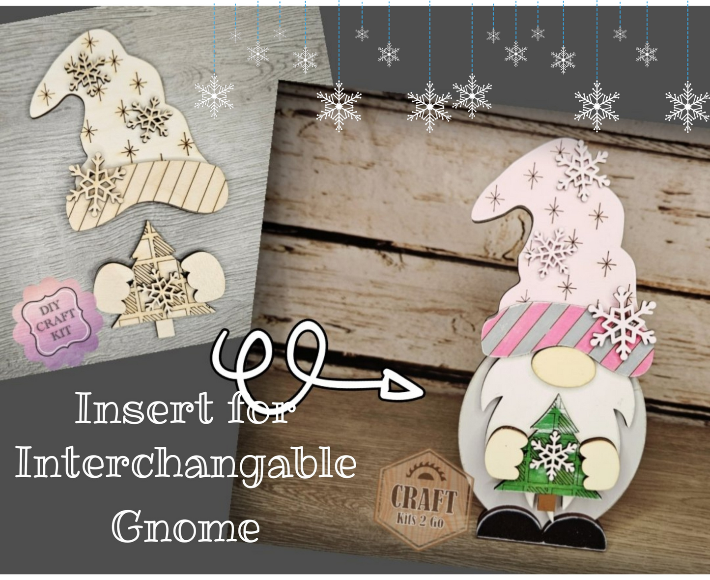 Interchangeable BOY Gnome | WINTER TOPPER | #200002-10