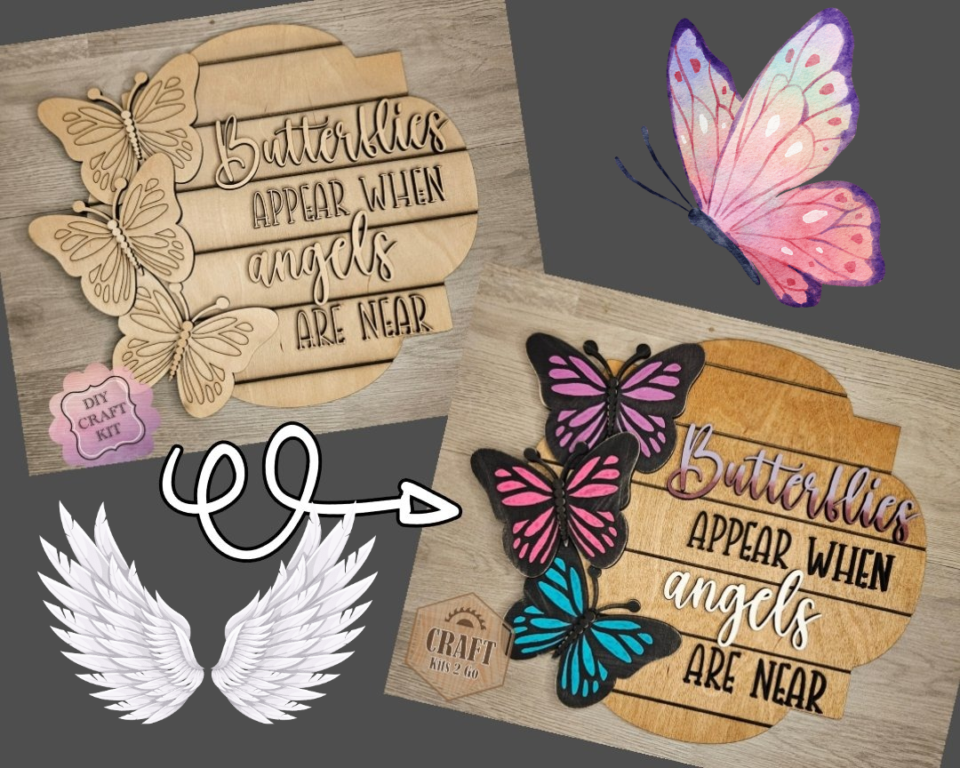 Butterflies & Angels | #4172