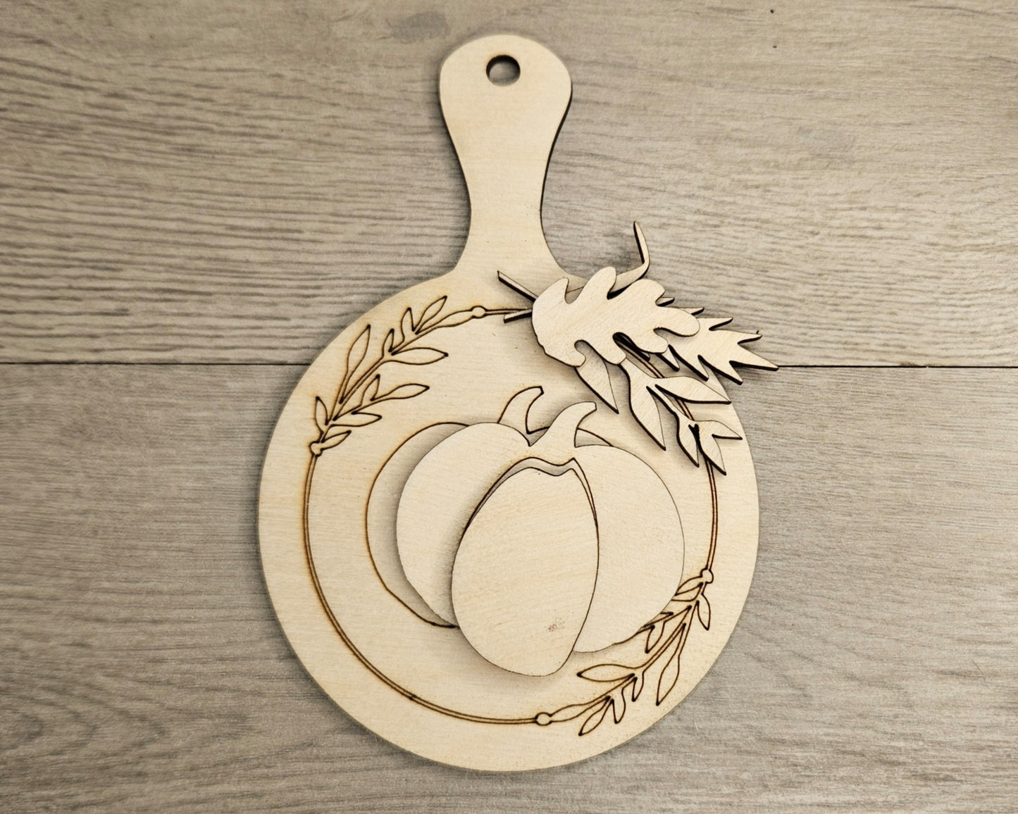 Thanksgiving Pumpkin Cutting Board | #4724