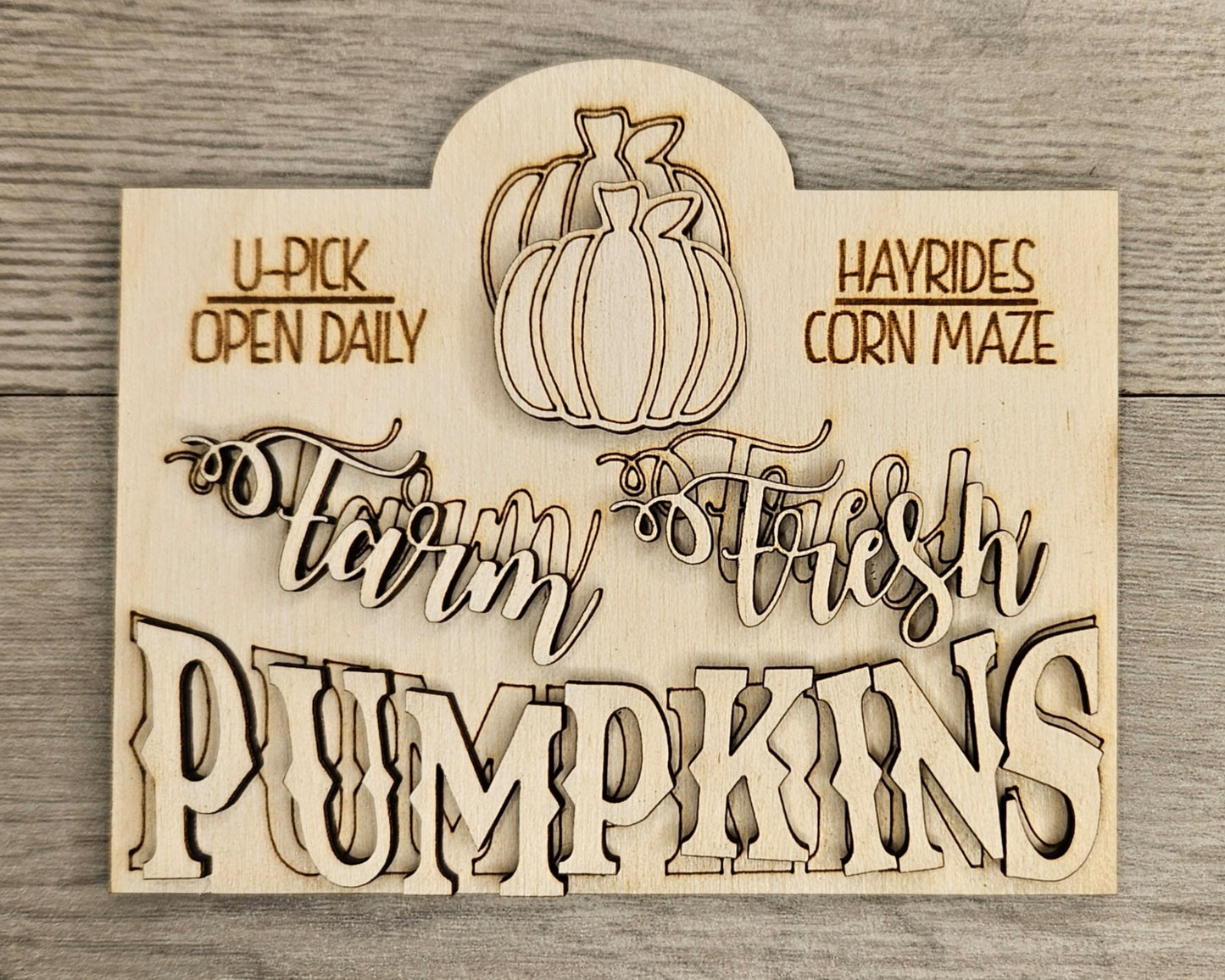Pumpkin Patch Sign | #2960