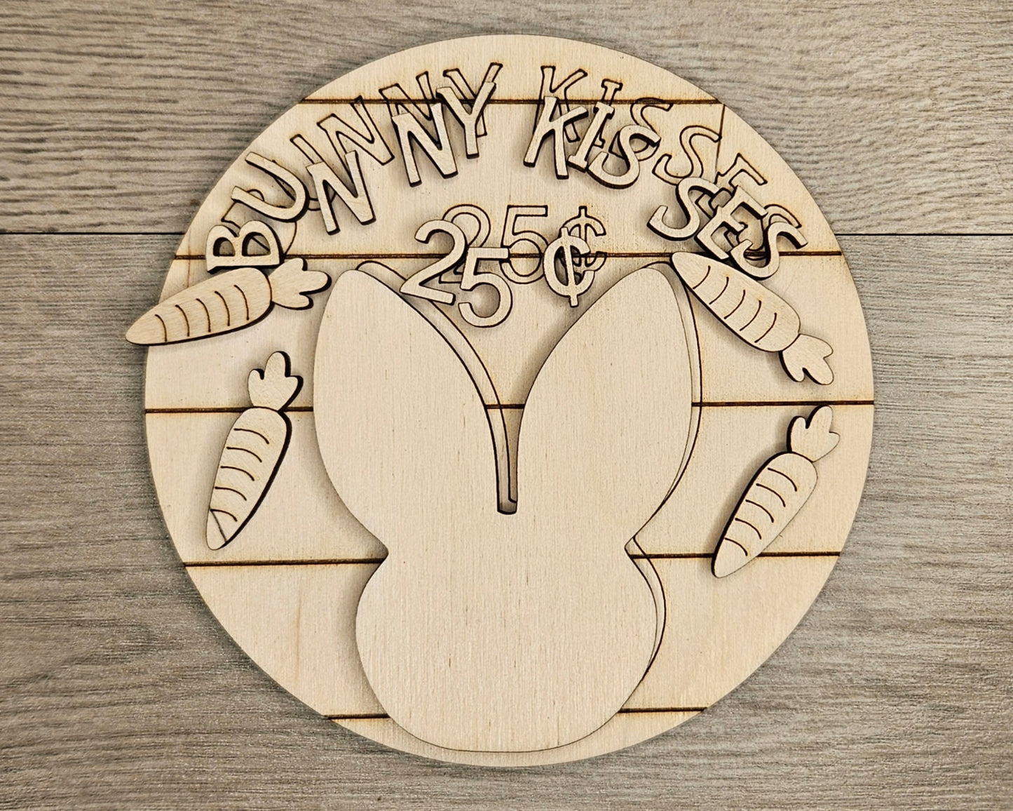 Easter Bunny Kisses Sign | #2758