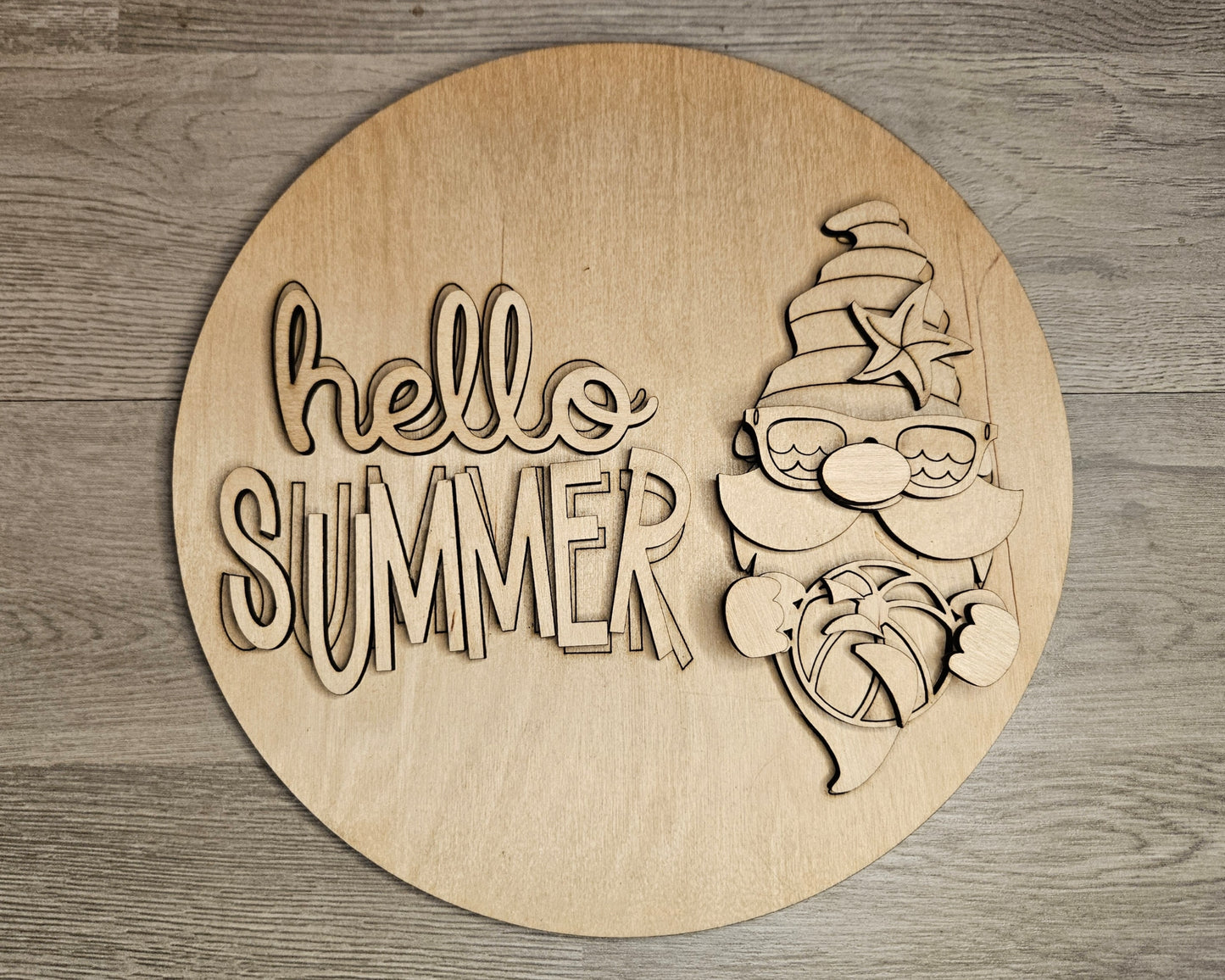 Hello Summer Beach Gnome | #3749