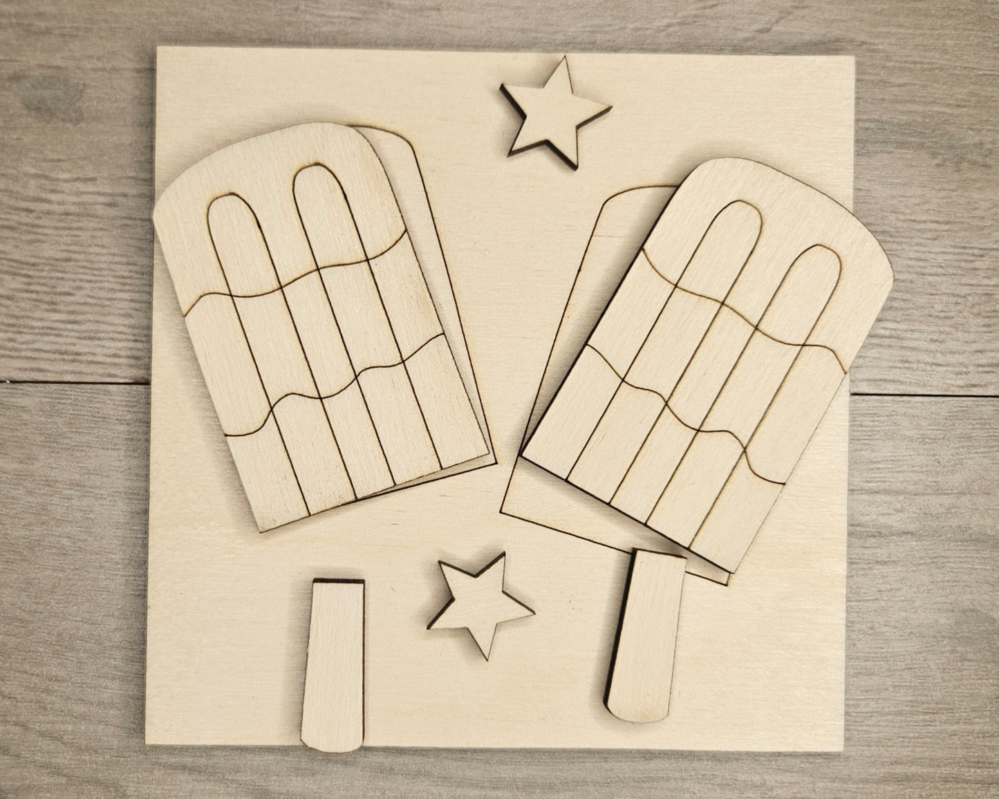 4th of July Popsicles | #2947