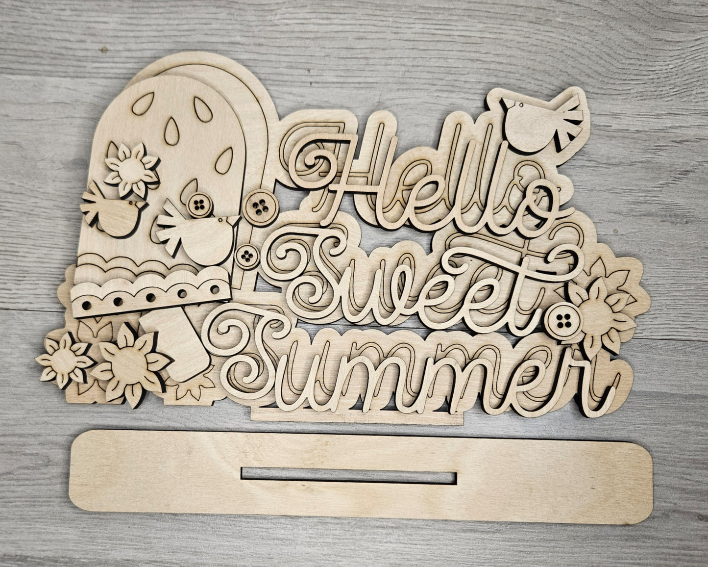 Hello Sweet Summer Shelf Sitter | Watermelon | #4837
