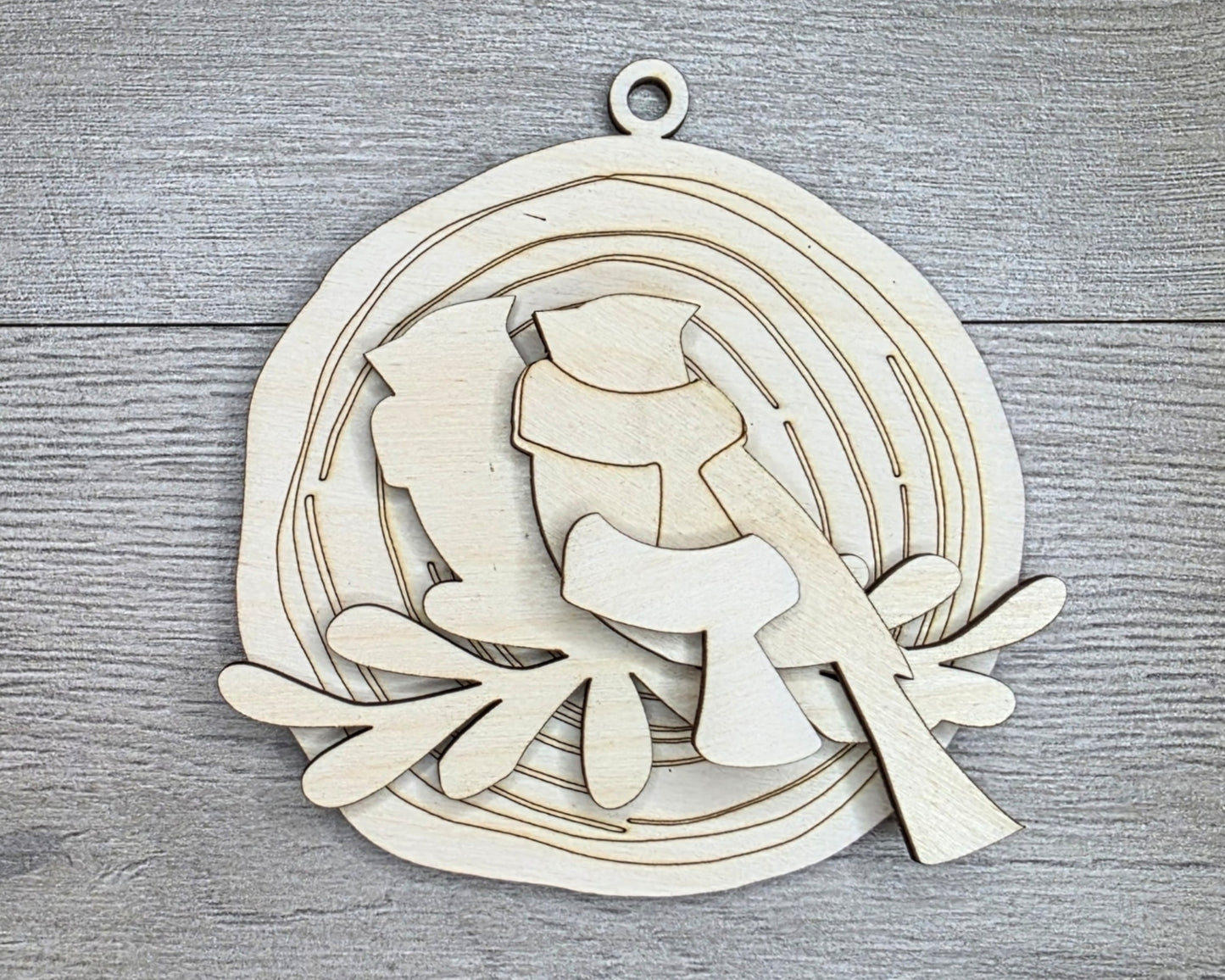 Christmas Bird Ornament | #5043