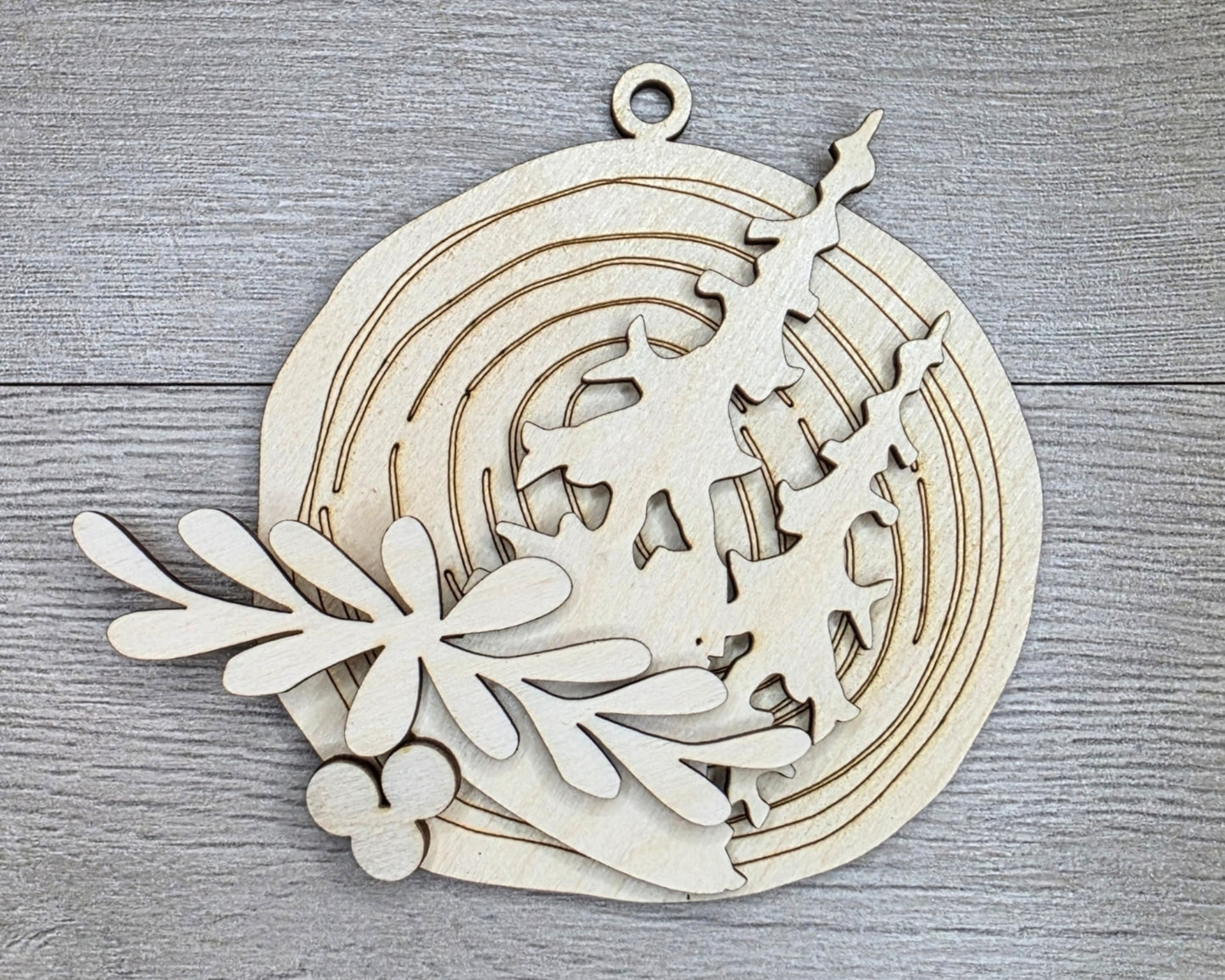 Christmas Winter Trees Ornament | #5042